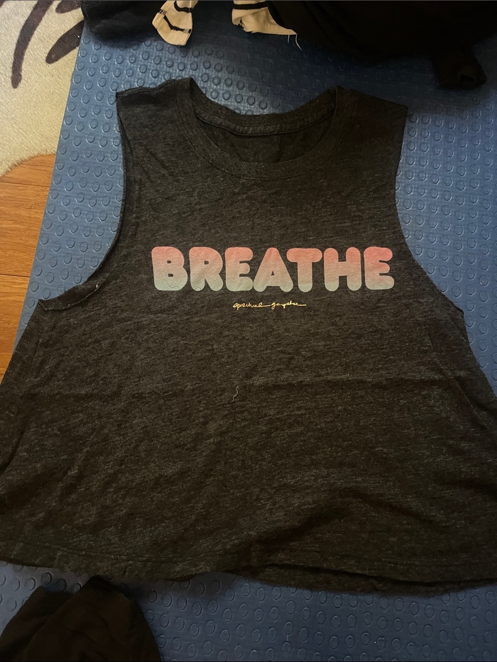 Spiritual gangster, muscle tee size extra small